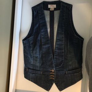 French Connection Denim Vest